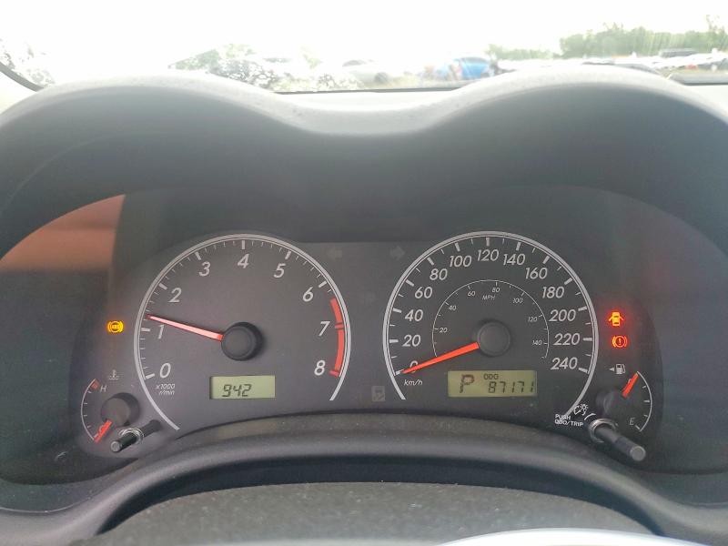 Photo 9 from auction – 2009 TOYOTA COROLLA with VIN 2T1BU40EX9C079020