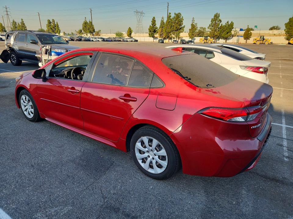 Photo 2 from auction – 2021 TOYOTA COROLLA with VIN JTDEPMAE3MJ167228