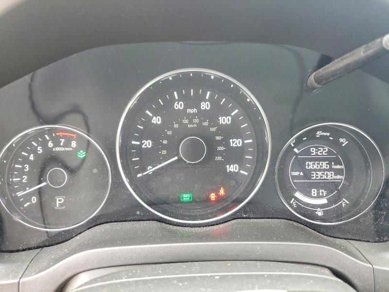 Photo 9 from auction – 2016 HONDA HR-V with VIN 3CZRU5H57GM706991