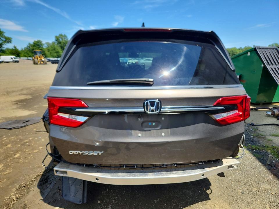 Photo 6 from auction – 2022 HONDA ODYSSEY with VIN 5FNRL6H70NB021572
