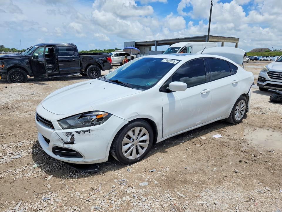 DODGE DART 2014 with VIN 1C3CDFBB4ED860040 - Photo from auction