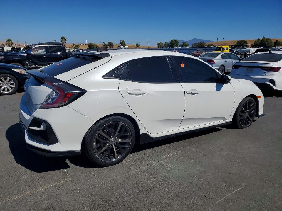 Photo 3 from auction – 2020 HONDA CIVIC with VIN SHHFK7H40LU420415