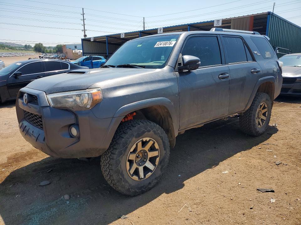 TOYOTA 4RUNNER 2018 with VIN JTEBU5JR3J5536075 - Photo from auction