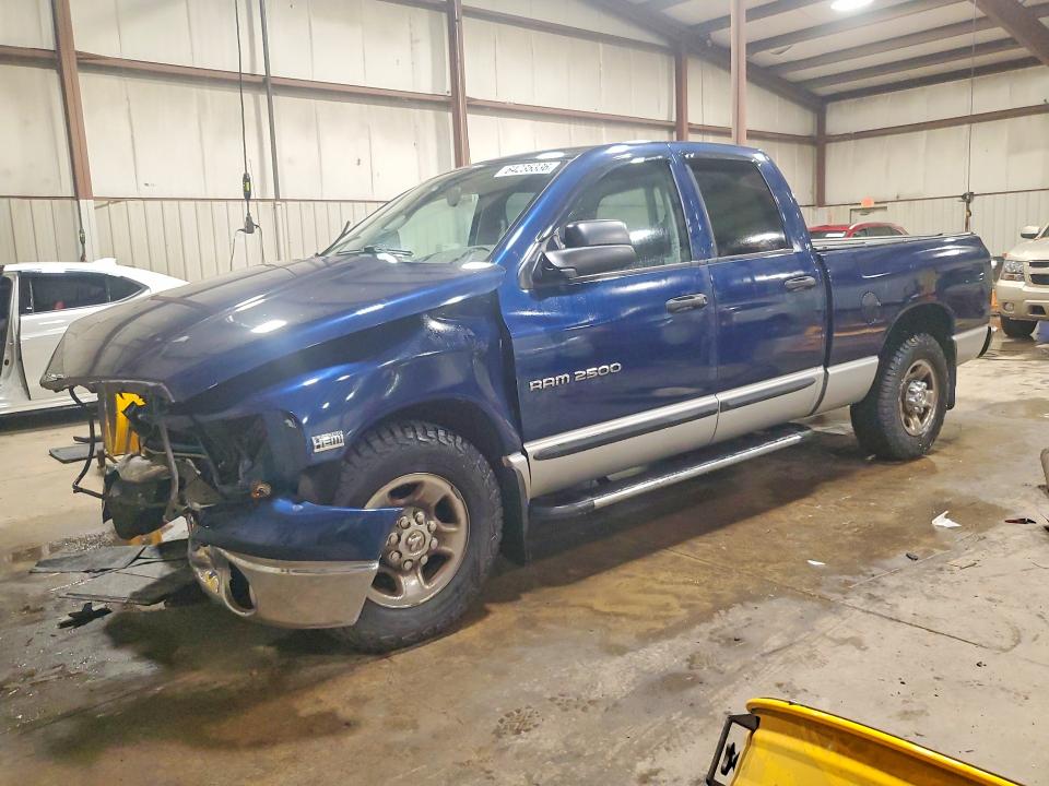 DODGE RAM 2500 2003 with VIN 3D7KA28D83G849890 - Photo from auction