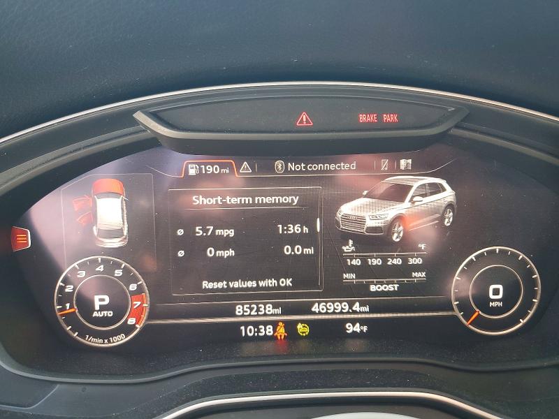 Photo 9 from auction – 2020 AUDI SQ5 with VIN WA1B4AFY7L2009247