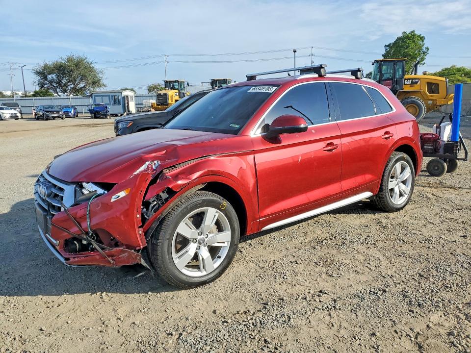 AUDI Q5 2018 with VIN WA1BNAFY8J2132176 - Photo from auction