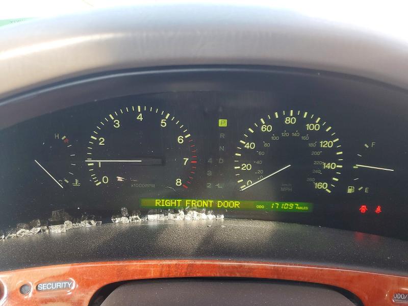 Photo 9 from auction – 2000 LEXUS LS with VIN JT8BH28F3Y0180459