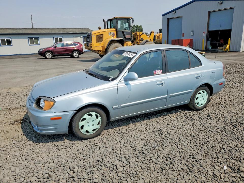 HYUNDAI ACCENT 2005 with VIN KMHCG45C75U615580 - Photo from auction