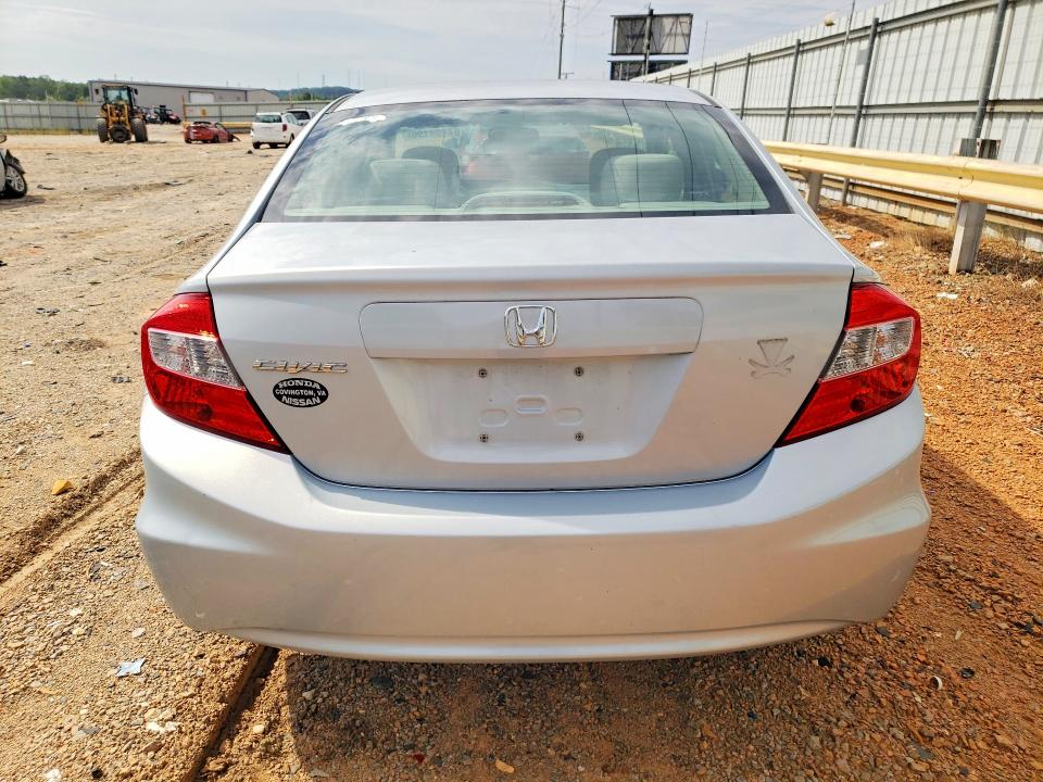 Photo 6 from auction – 2012 HONDA CIVIC with VIN 2HGFB2F56CH539825