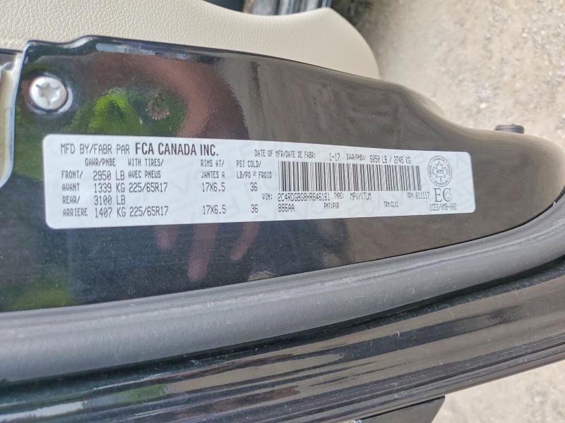 Photo 14 from auction – 2017 DODGE GRAND CARAVAN with VIN 2C4RDGBG8HR646161