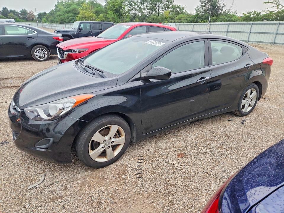 HYUNDAI ELANTRA 2011 with VIN KMHDH4AE8BU080814 - Photo from auction
