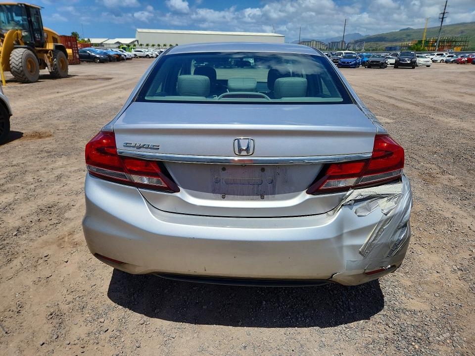 Photo 6 from auction – 2015 HONDA CIVIC with VIN 19XFB2F55FE104440