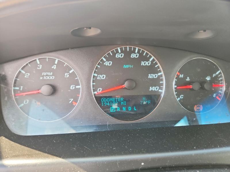 Photo 9 from auction – 2012 CHEVROLET IMPALA with VIN 2G1WC5E32C1114195