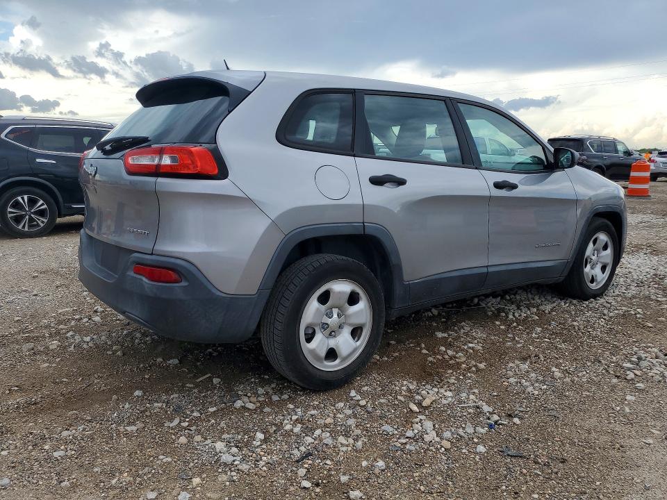 Photo 3 from auction – 2015 JEEP CHEROKEE with VIN 1C4PJLAB1FW579213