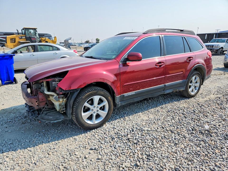 SUBARU OUTBACK 2014 with VIN 4S4BRBNCXE3315404 - Photo from auction