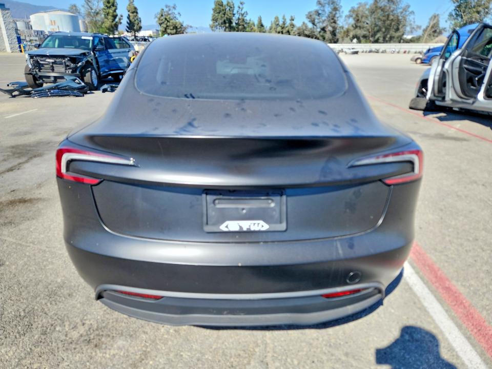 Photo 6 from auction – 2025 TESLA MODEL 3 with VIN 5YJ3E1EB1SF050408