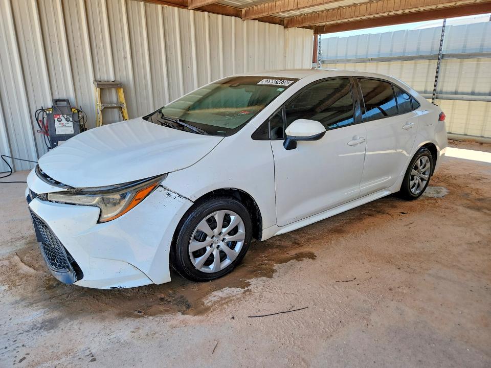 TOYOTA COROLLA 2021 مع رقم تعريف المركبة 5YFEPMAE8MP258278 - صورة من المزاد