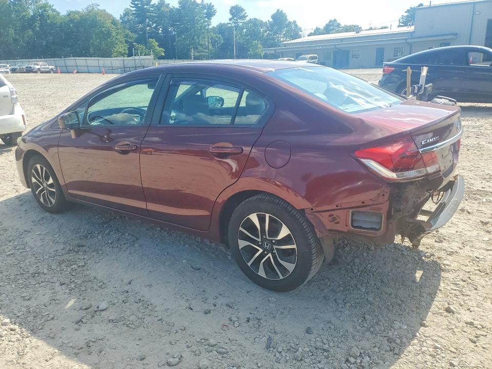 Foto 2 de la subasta – 2014 HONDA CIVIC con VIN 2HGFB2F82EH536563