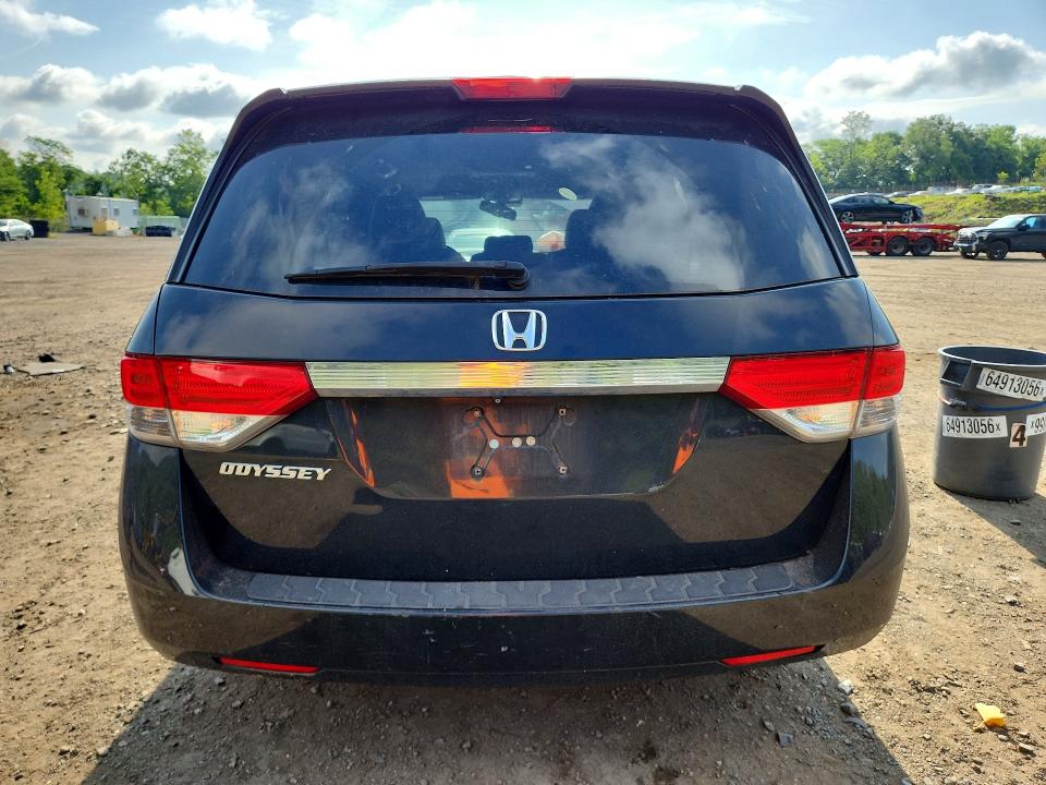 Photo 6 from auction – 2014 HONDA ODYSSEY with VIN 5FNRL5H66EB022601