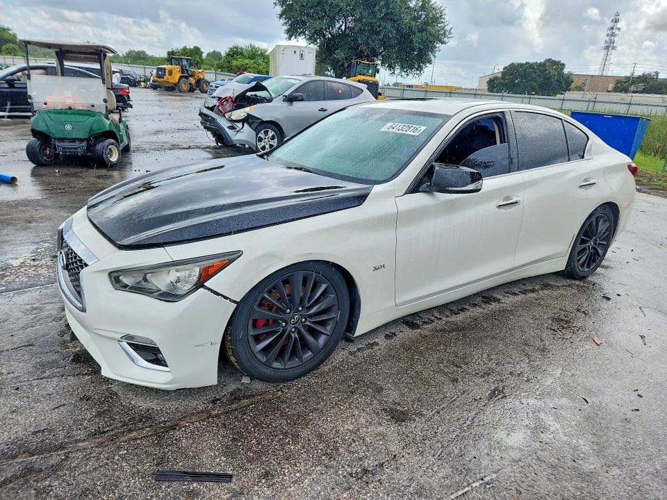 Photo 1 from auction – 2018 INFINITI Q50 with VIN JN1EV7AP0JM591004
