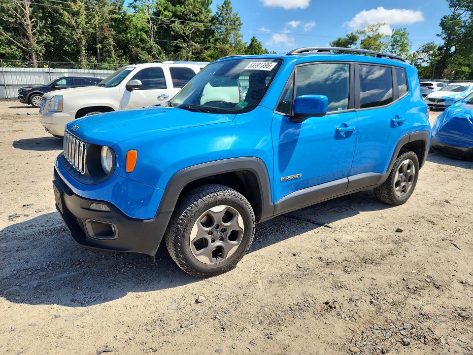 JEEP RENEGADE 2015 with VIN ZACCJBBH0FPB68585 - Photo from auction