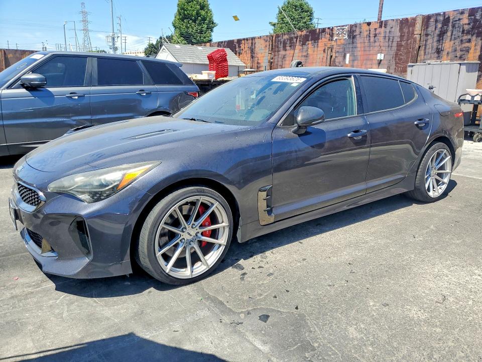 KIA STINGER 2021 with VIN KNAE45LC2M6089745 - Photo from auction