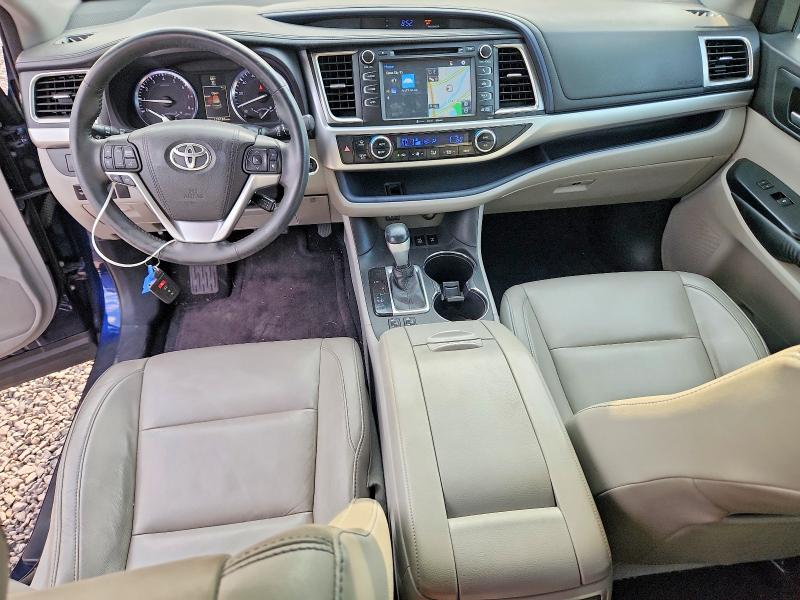 Photo 8 from auction – 2016 TOYOTA HIGHLANDER with VIN 5TDJKRFH7GS291085