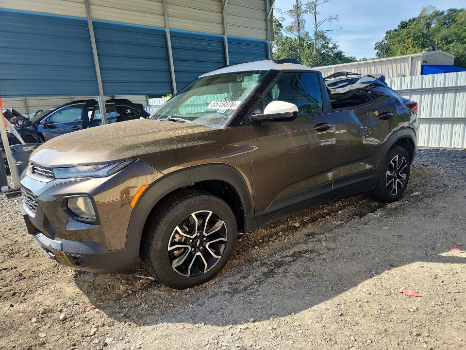 CHEVROLET TRAILBLAZER 2021 with VIN KL79MSSL8MB019644 - Photo from auction