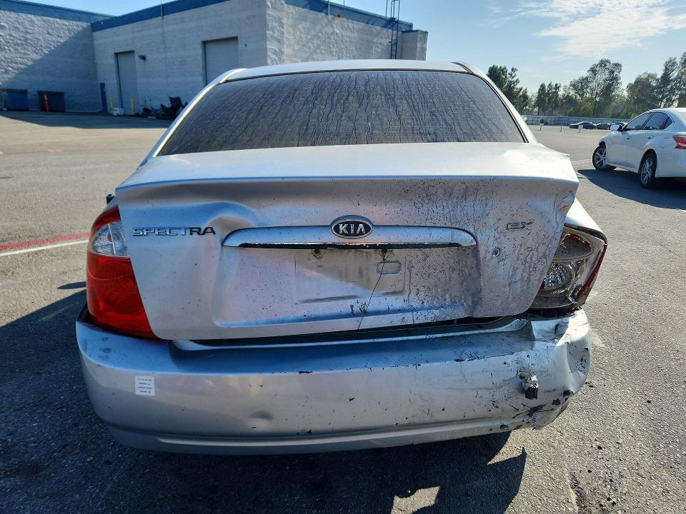 Photo 6 from auction – 2005 KIA SPECTRA with VIN KNAFE122455204646