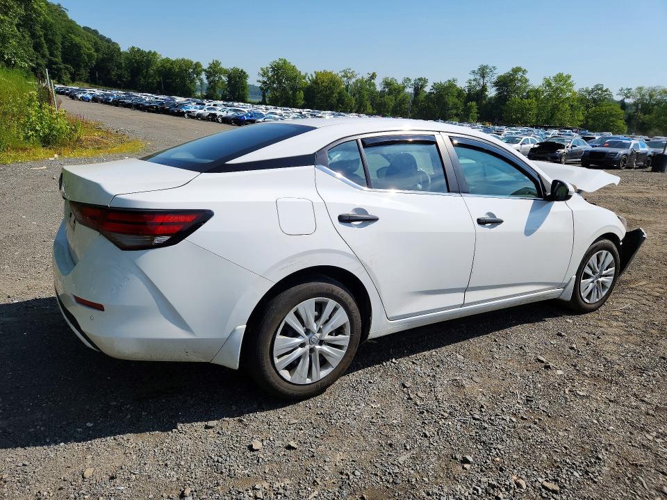 Photo 3 from auction – 2025 NISSAN SENTRA with VIN 3N1AB8BV1SY252986