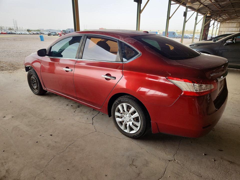 Photo 2 from auction – 2015 NISSAN SENTRA with VIN 3N1AB7AP5FY318992