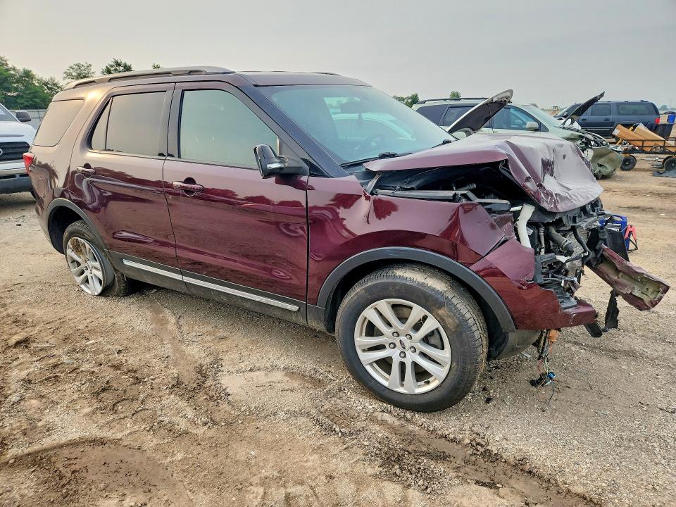 Photo 4 from auction – 2018 FORD EXPLORER with VIN 1FM5K8D81JGC03966