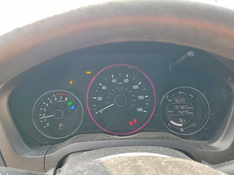 Photo 9 from auction – 2018 HONDA HR-V with VIN 3CZRU6H3XJG709166