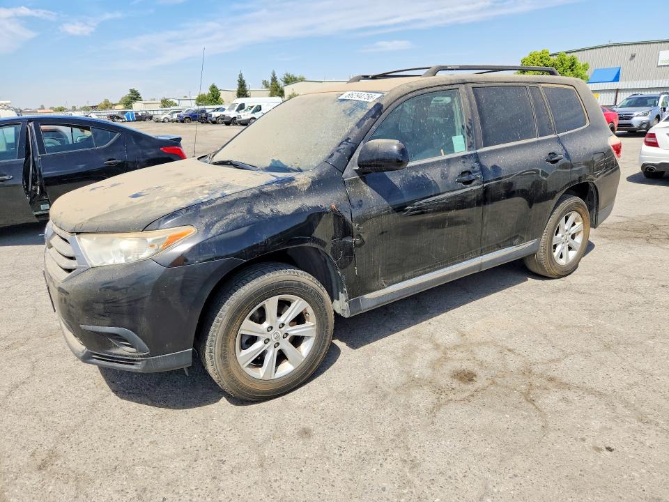 TOYOTA HIGHLANDER 2012 with VIN 5TDZA3EH9CS020933 - Photo from auction