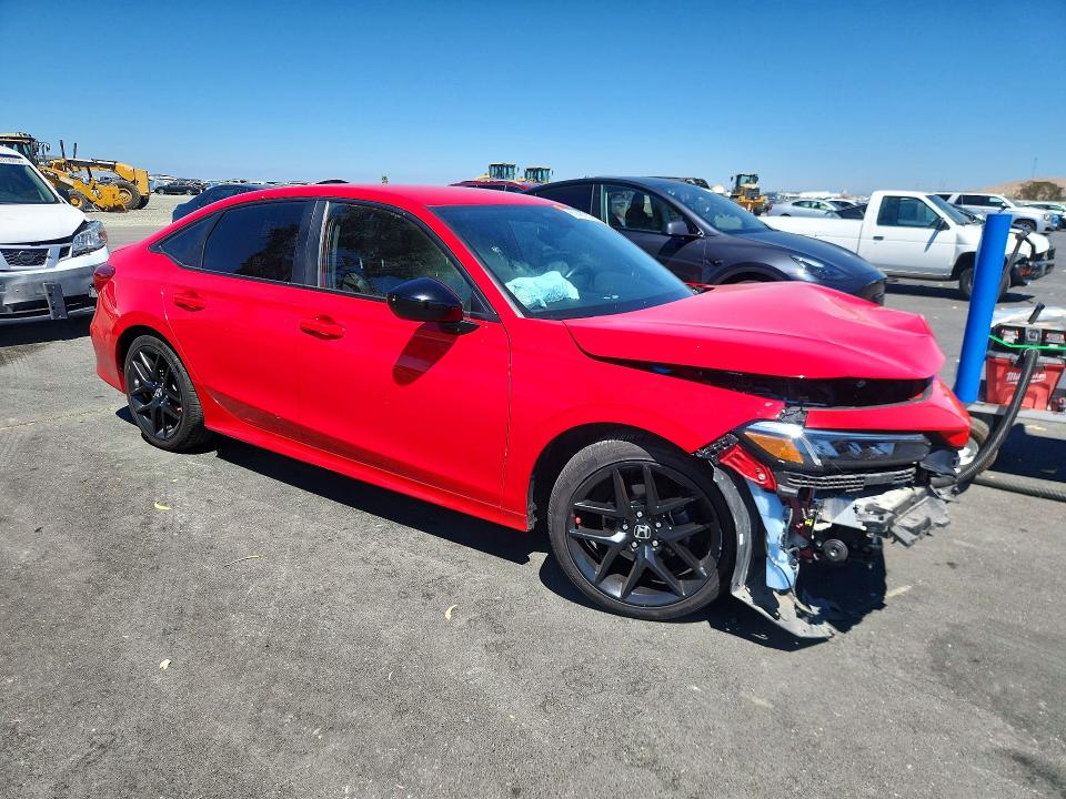 Photo 4 from auction – 2022 HONDA CIVIC with VIN 2HGFE2F53NH500474