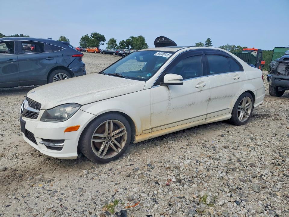 MERCEDES-BENZ C 2013 with VIN WDDGF8AB9DR293349 - Photo from auction