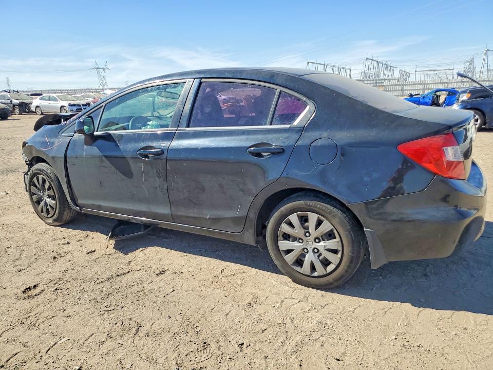 Photo 2 from auction – 2012 HONDA CIVIC with VIN 19XFB2F55CE345216