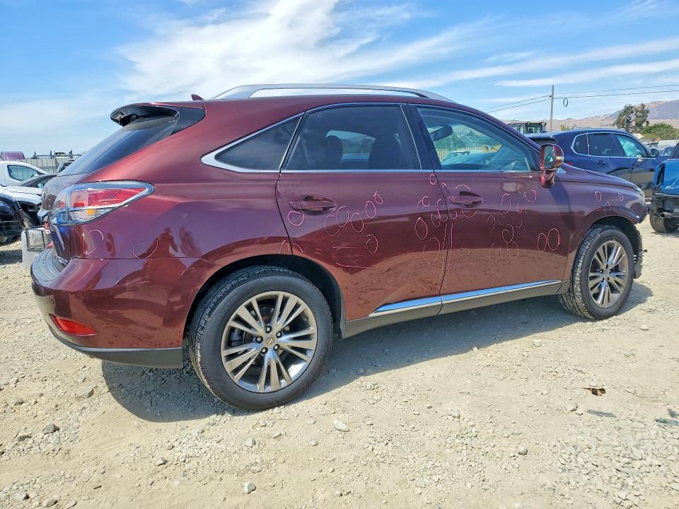 Photo 3 from auction – 2013 LEXUS RX 350 with VIN JTJBK1BA5D2452452