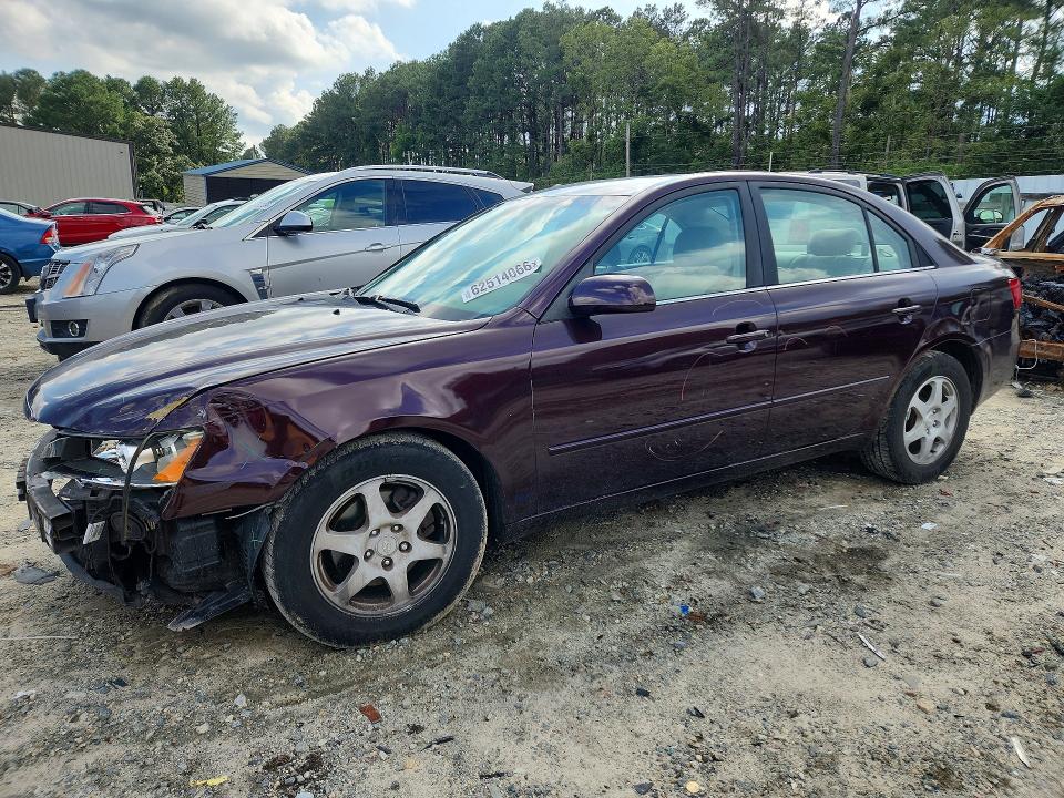 HYUNDAI SONATA 2007 with VIN 5NPEU46F76H042349 - Photo from auction