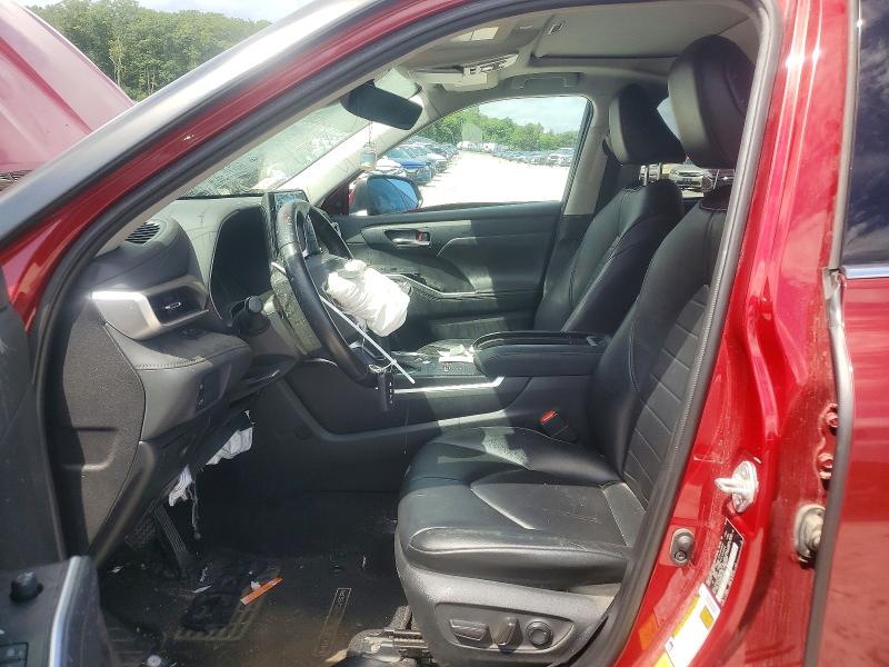 Photo 7 from auction – 2021 TOYOTA HIGHLANDER with VIN 5TDGBRCH4MS518047