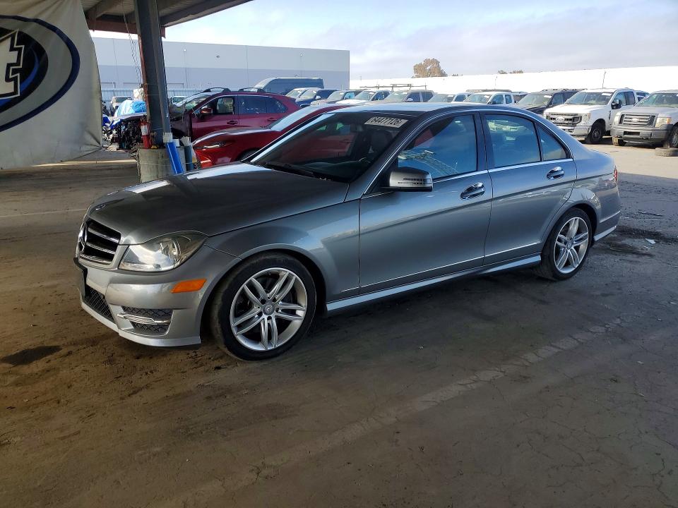 MERCEDES-BENZ C 2014 with VIN WDDGF8AB7EA943540 - Photo from auction