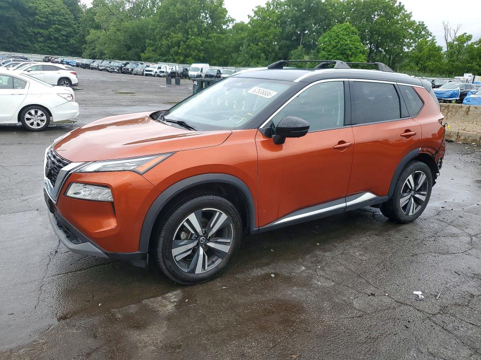 NISSAN ROGUE 2021 with VIN JN8AT3CB3MW214367 - Photo from auction