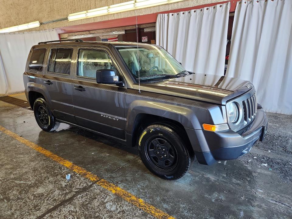 Photo 4 from auction – 2017 JEEP PATRIOT with VIN 1C4NJPBA0HD166914
