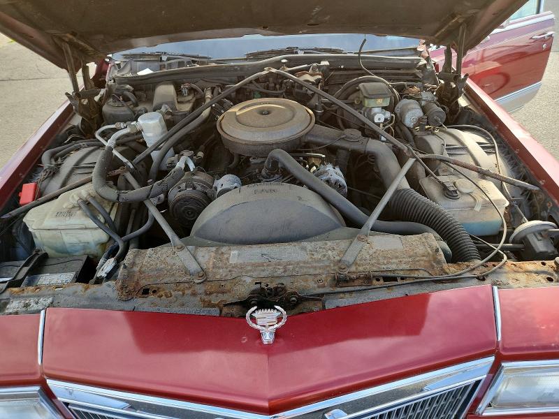 Photo 11 from auction – 1992 CADILLAC BROUGHAM with VIN 1G6DW54E2NR701020