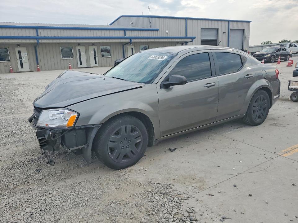 DODGE AVENGER 2013 with VIN 1C3CDZAB0DN582684 - Photo from auction
