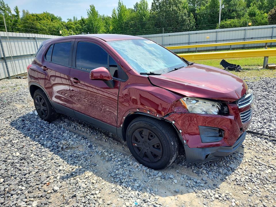 Photo 4 from auction – 2016 CHEVROLET TRAX with VIN 3GNCJKSB8GL276693
