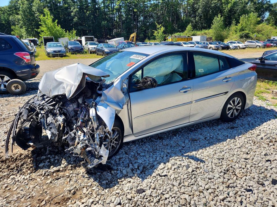 TOYOTA PRIUS PRIME 2018 with VIN JTDKARFP1J3081539 - Photo from auction