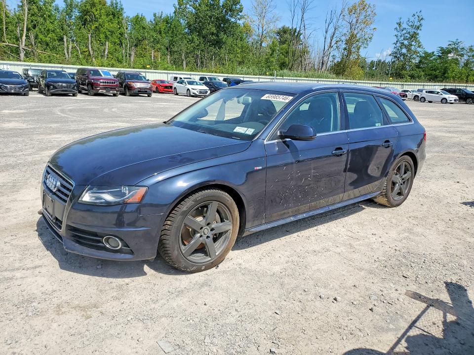 AUDI A4 2012 with VIN WAUWFAFL5CA098714 - Photo from auction