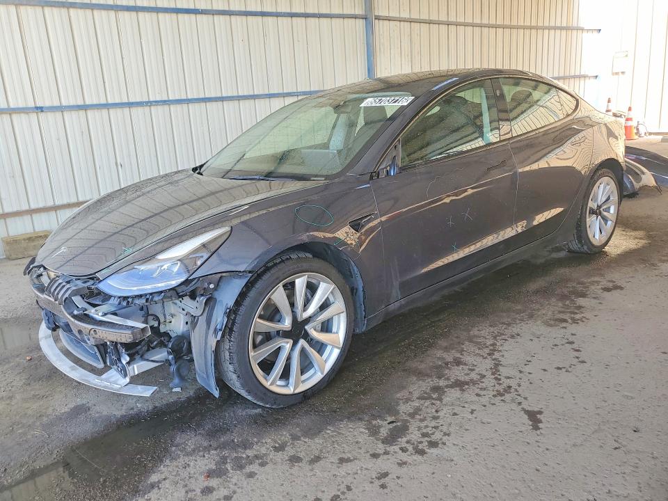 TESLA MODEL 3 2022 with VIN 5YJ3E1EAXNF371228 - Photo from auction
