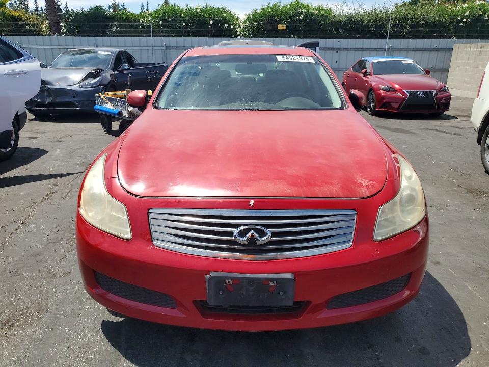Photo 5 from auction – 2007 INFINITI G35 with VIN JNKBV61E67M709735